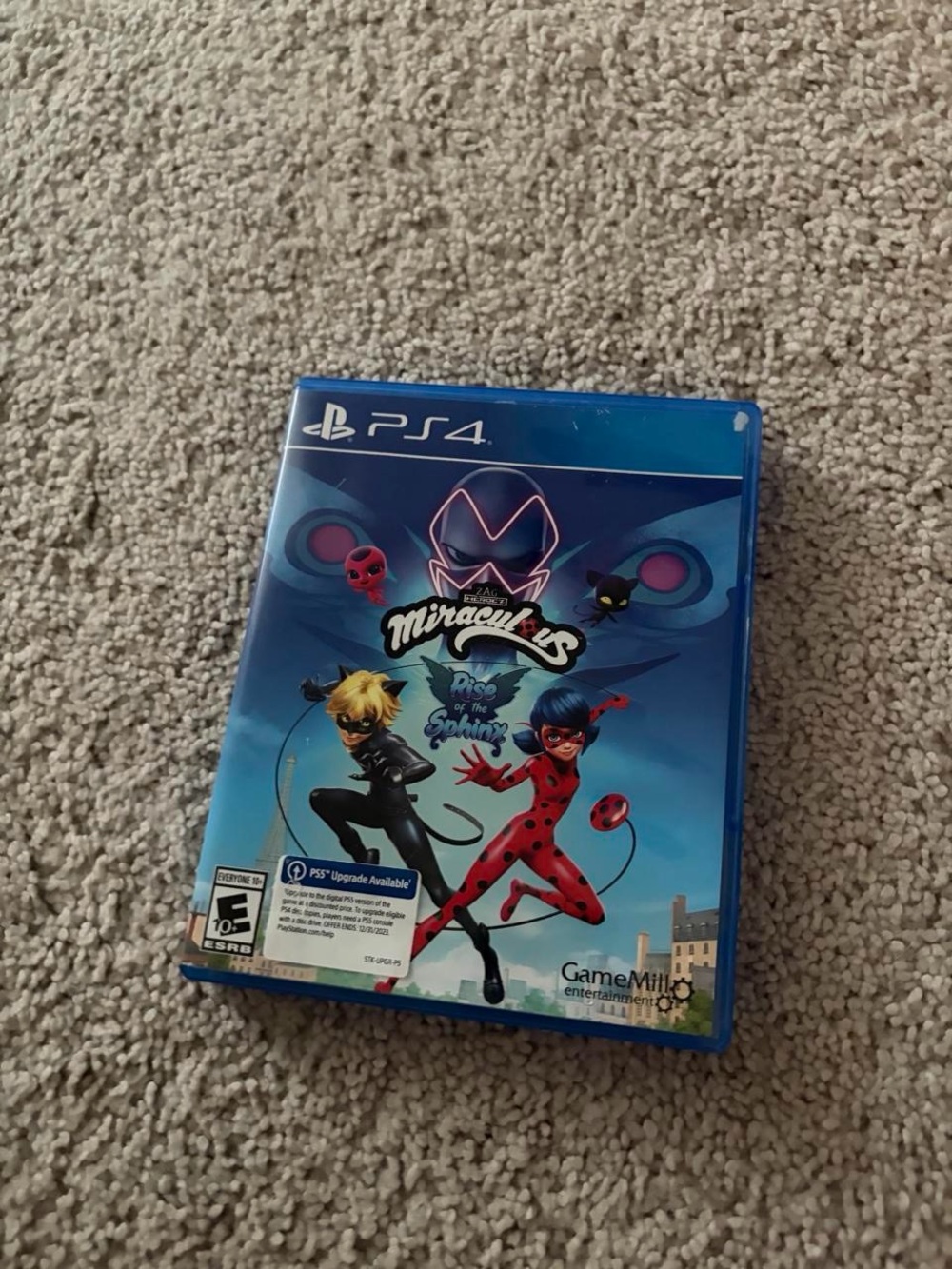 Sony PS4 Miraculous Ladybug & Cat Noir - Blue Cover